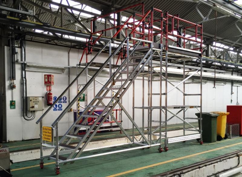  Train Roof Access Platform