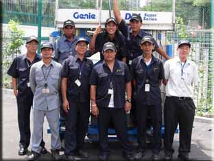 Genie Aerial Work Platform in Thailand