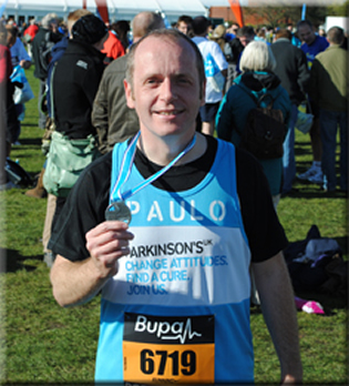 Paul completes the Great South Run!