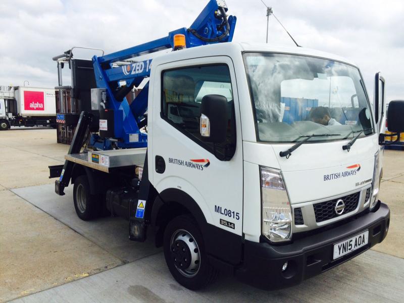 British Airways Truck Mounted Access Platform