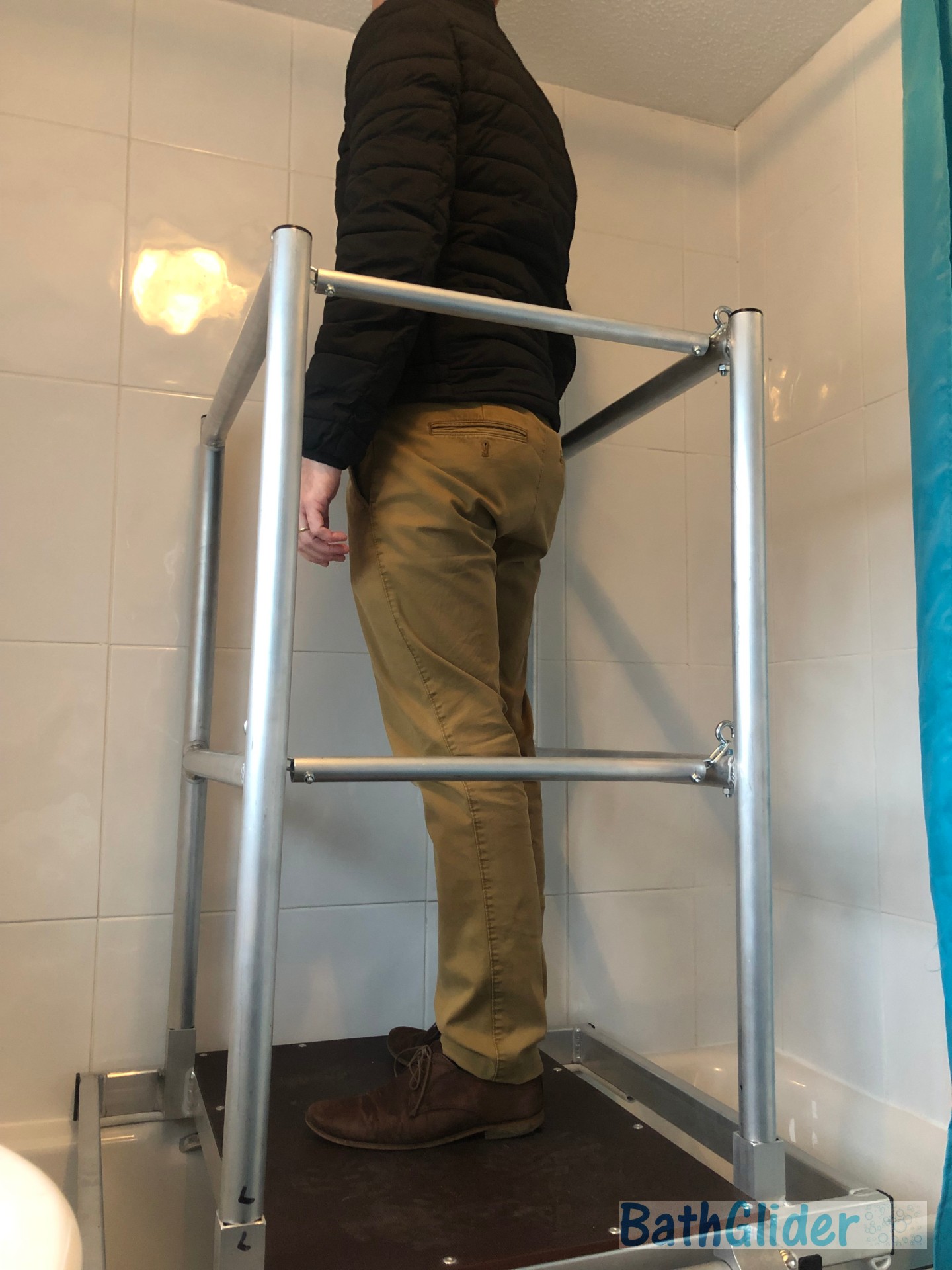 BathGlider – The over bath access platform | Working at Height