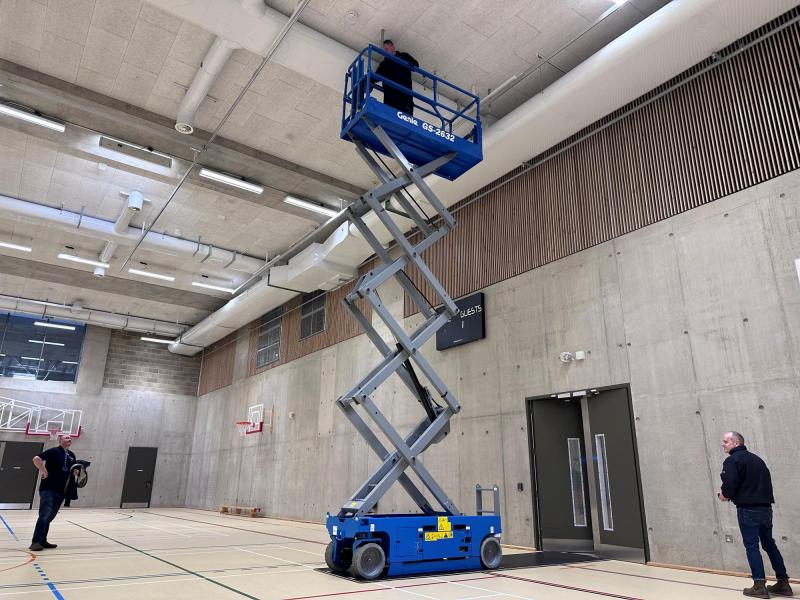 Sports Hall and Leisure Centre Access Platforms