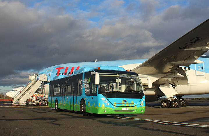 Electric Bus and Coach Access Platforms and Access Stagings