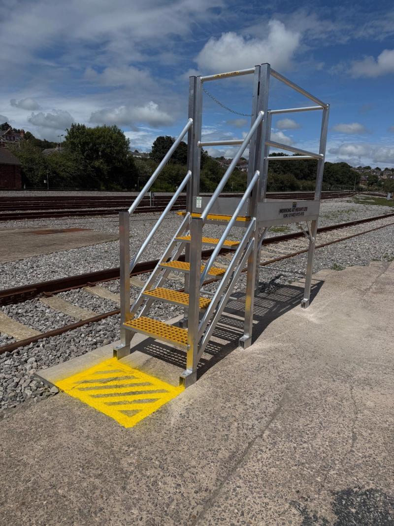 Fixed Access Platforms at Remote Railway Sidings: Enhancing Safety and Efficiency