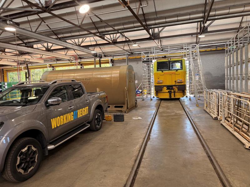 Train Roof Access Platforms