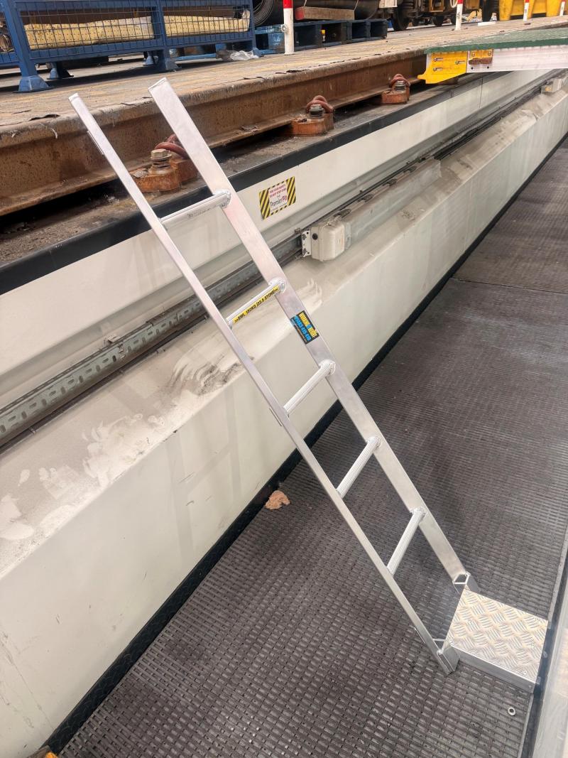 Bespoke Train Depot Pit Ladder