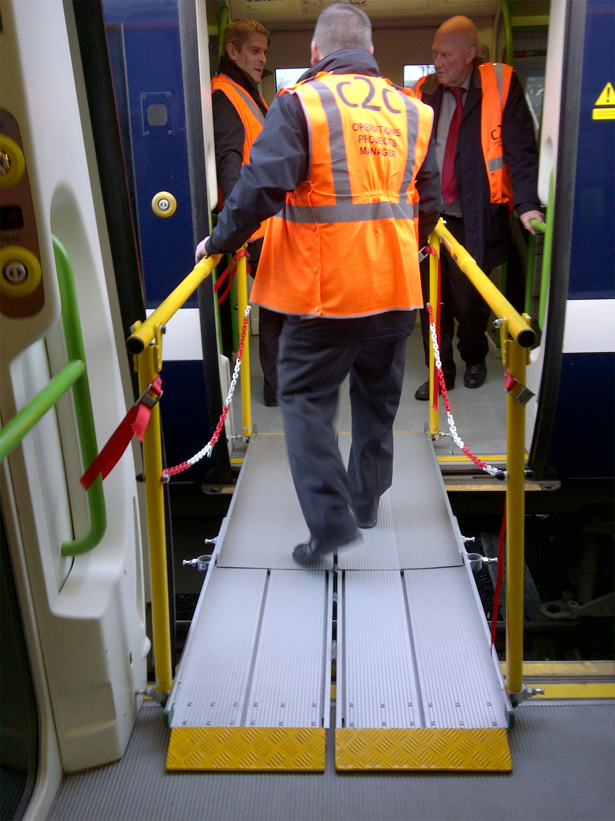 TRAIN EVACUATION BRIDGE