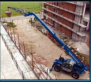 Genie GTH 4017-SX Telehandler with Jib