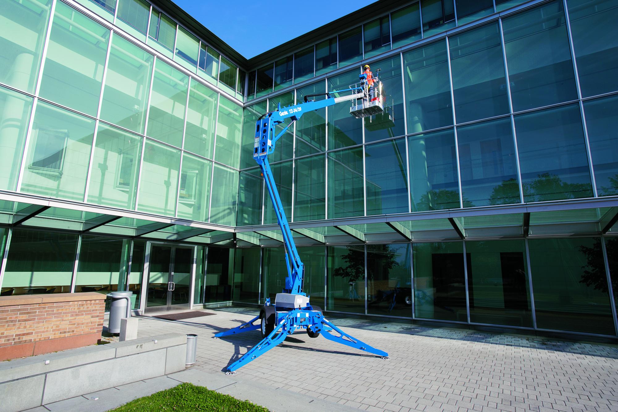 Genie® TZ34 Trailer Mounted Boom Lift