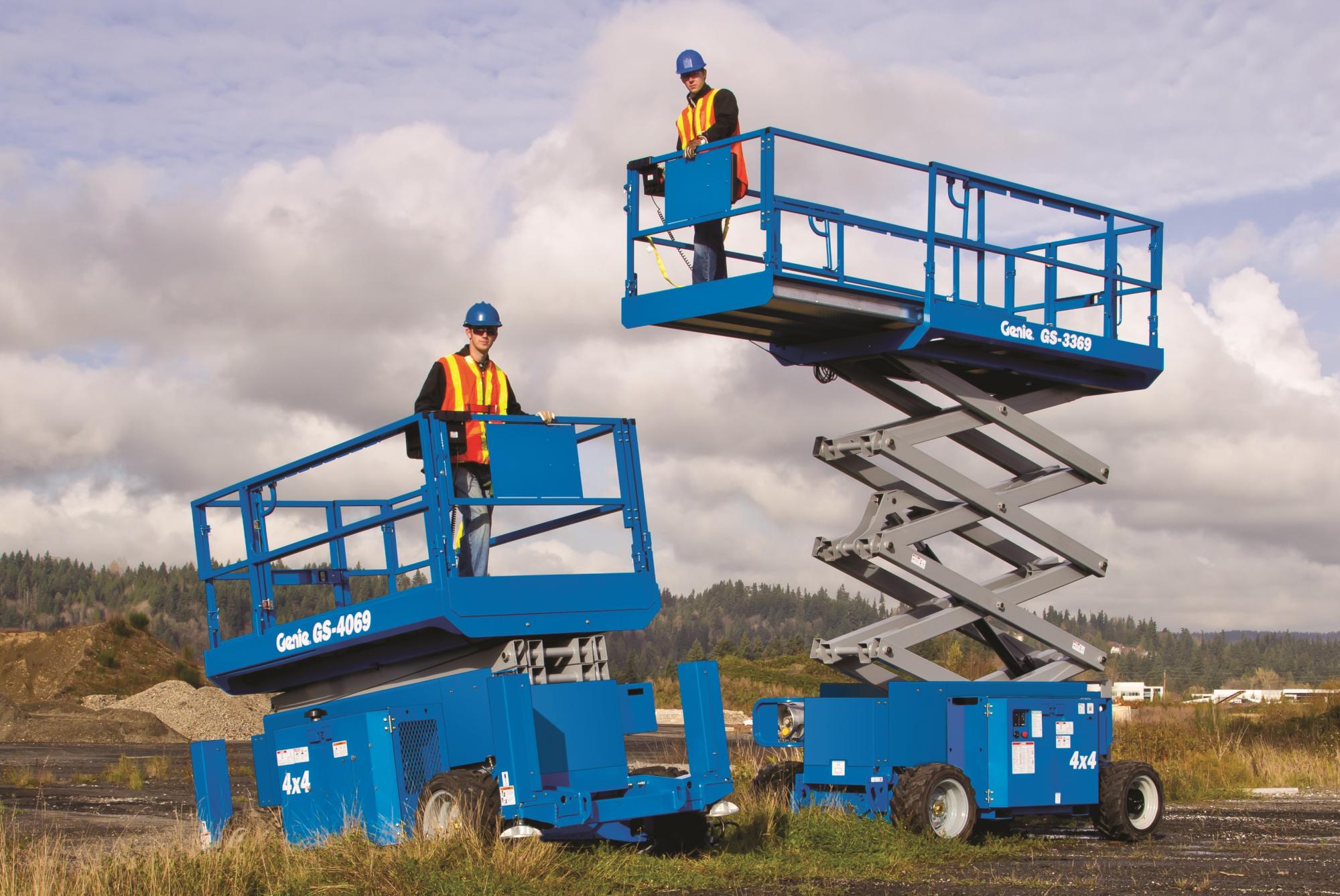 Genie® GS-4069 RT Scissor Lift Access Platform