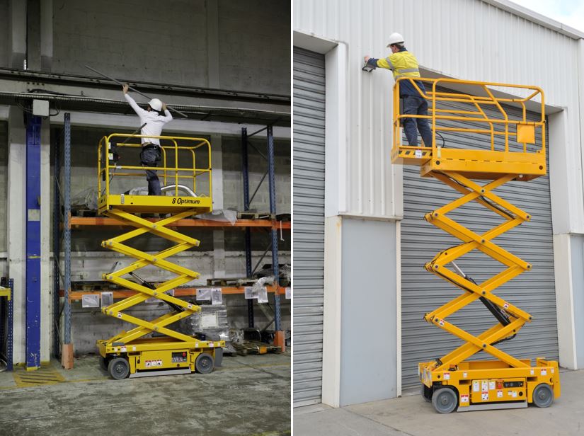AHS 8 Optimum Scissor Lift Access Platform Working At Height AHS 8 Optimum Scissor Lift Access Platform Working At Height