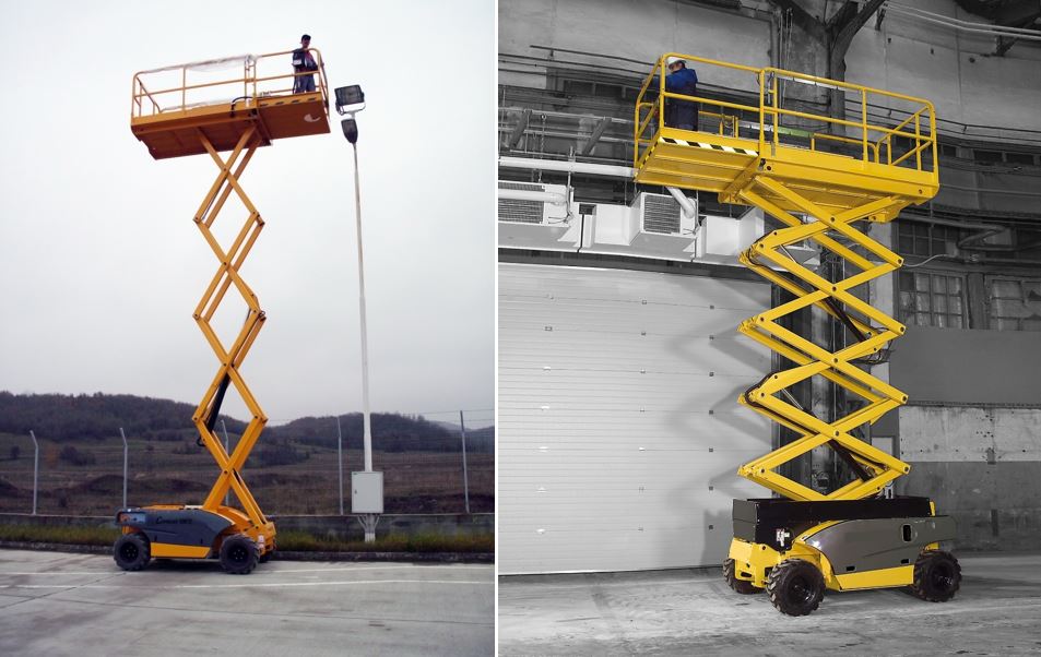 AHS-10 RTE Scissor Lift Access Platform