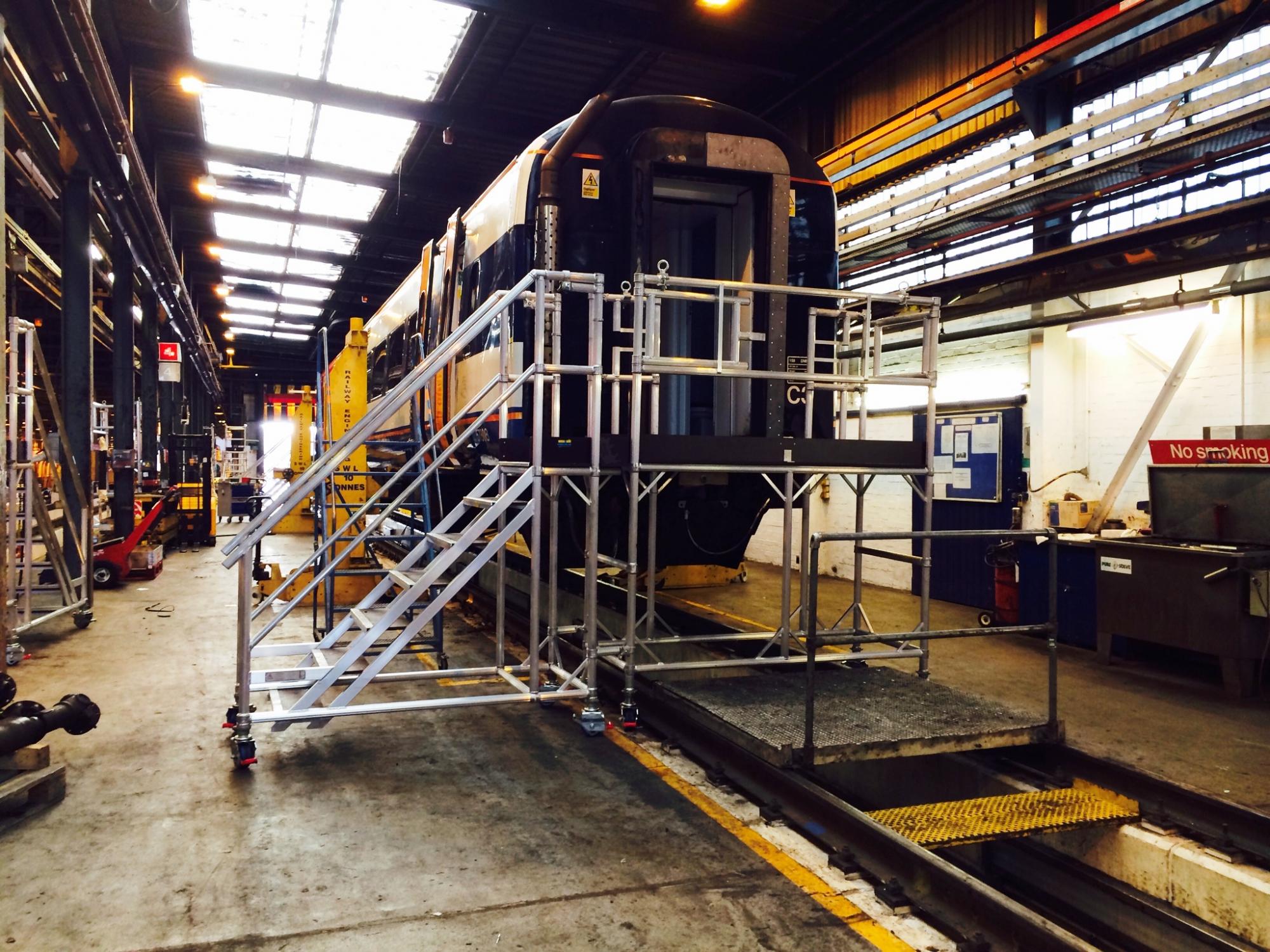 TRAIN WINDOW ACCESS PLATFORMS